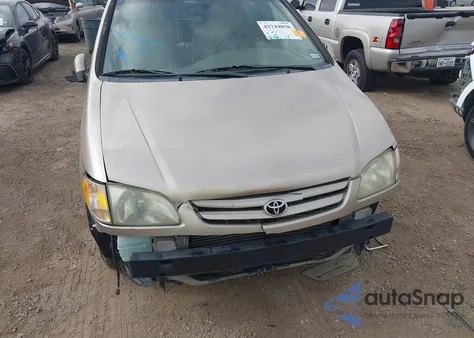 2002 Toyota Sienna Xle from USA, damaged, VIN 4T3ZF13C92U462475